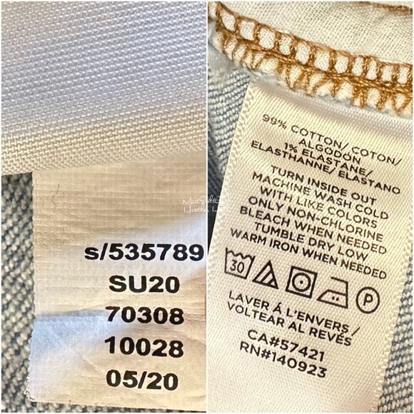 LOFT High Waist Light Wash Boyfriend Jeans 26 - Picture 6 of 6